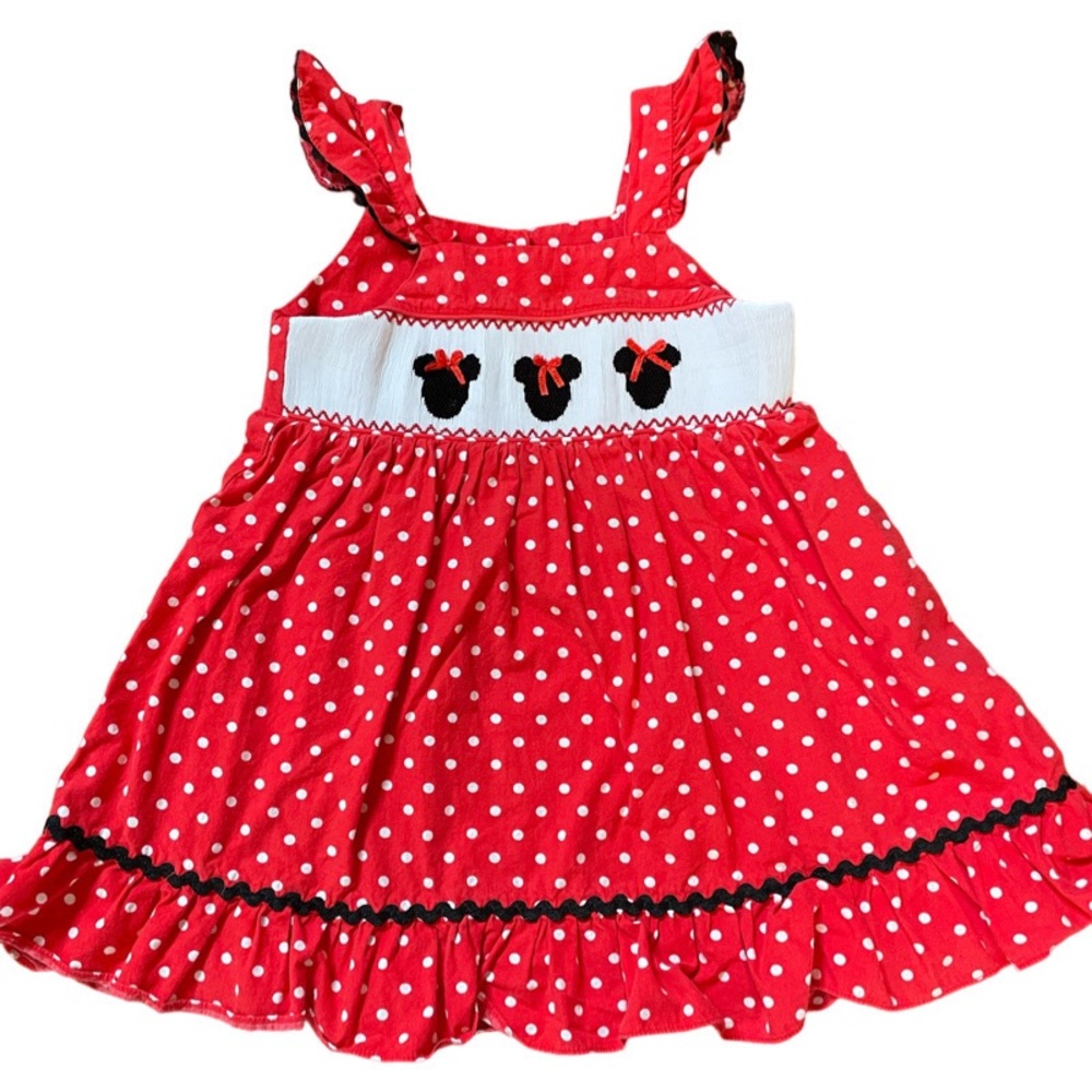 DISNEY! Mouse Ears Smocked dress